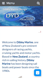 Mobile Screenshot of dibleymarine.com